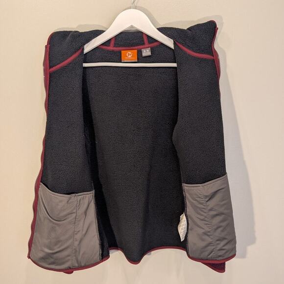 Merrell Select Regulate Jacket Knit Fleece Lined Full Zip Hood Layer - Size M - Picture 3 of 10
